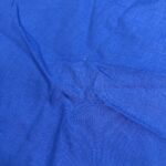 Blue cotton fabric