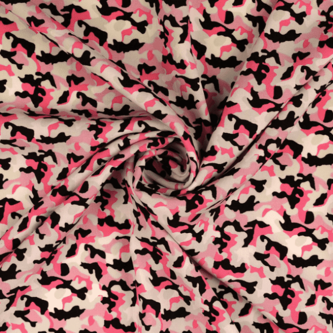 Grey and Pink Animal Rayon Print From Mistral - Image 2