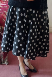 Full circle skirt